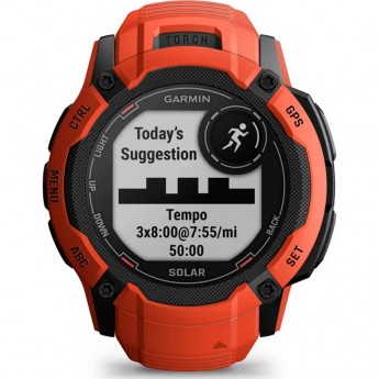 Часы GARMIN INSTINCT 2X SOLAR красный Часы GARMIN INSTINCT 2X SOLAR красный