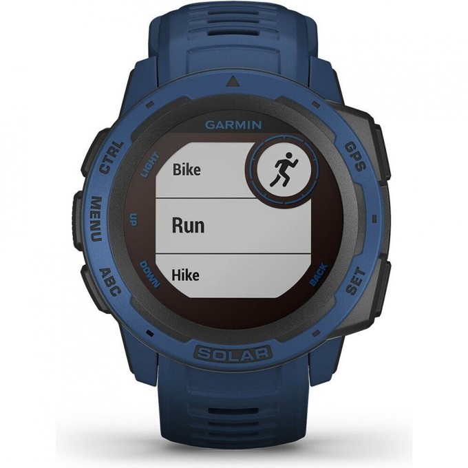 Часы GARMIN INSTINCT SOLAR TIDAL BLUE 010-02293-01