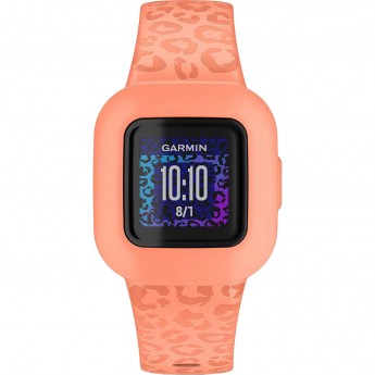 Фитнес-браслет GARMIN VIVOFIT Jr. 3 Peach Leopard