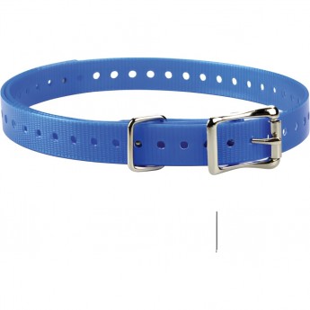 Ошейник GARMIN 19мм для Barklimiter, Delta, (полиуретан) синий Ошейник GARMIN 19мм для Barklimiter, Delta, (полиуретан) синий