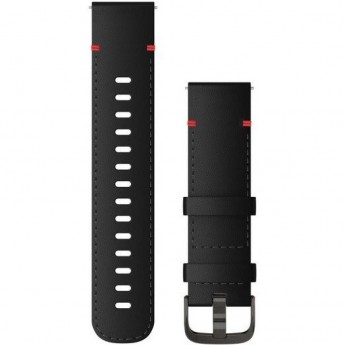 Ремешок GARMIN QUICK RELEASE BAND 22MM BLACK LEATHER/SLATE Ремешок GARMIN QUICK RELEASE BAND 22MM BLACK LEATHER/SLATE