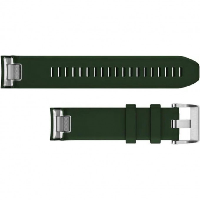 Ремешок сменный для GARMIN MARQ, QUICKFIT 22M, PINE GREEN SILICONE BAND 010-13008-01