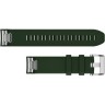 Ремешок сменный для GARMIN MARQ, QUICKFIT 22M, PINE GREEN SILICONE BAND 010-13008-01