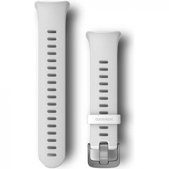 Ремешок сменный для GARMIN REPLACEMENT BAND, FORERUNNER 45, SMALL, WHITE 010-11251-2B